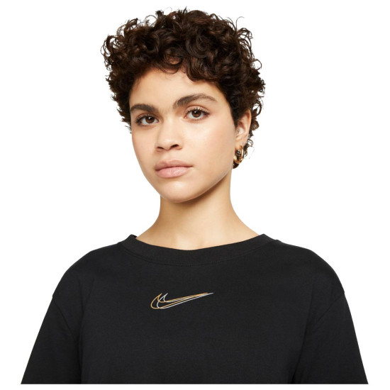 Nike Γυναικεία κοντομάνικη μπλούζα crop